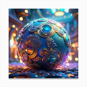 Christmas Ball Canvas Print