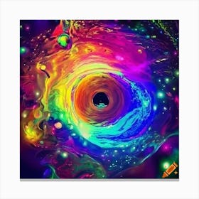 Psychedelic Universe Canvas Print