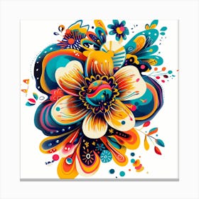 Colorful Flower Canvas Print