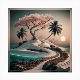 Sand Island Canvas Print