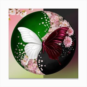 Yin And Yang 4 Canvas Print