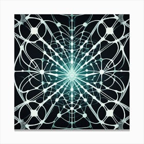 Abstract Fractal Pattern Canvas Print