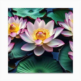 Lotus Flower 69 Canvas Print