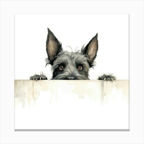 Scottish Terrier 7 Canvas Print