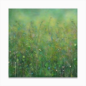 Green meadow 1 Canvas Print