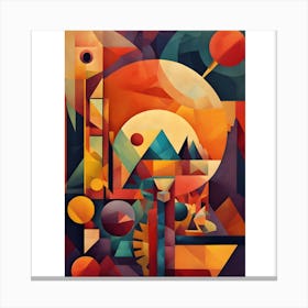 Abstract Painting 8 Canvas Print