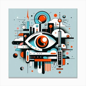 Eye Of The City Canvas Print