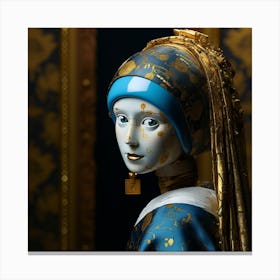 Woman With Pearl Earring Canvas Print