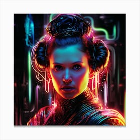 Star Wars Leia Canvas Print
