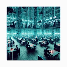 Inside The Matrix 1 Canvas Print