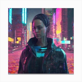 Cyberpunk 6 Canvas Print