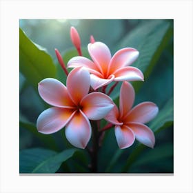 Hawaiian Flower Canvas Print