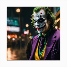 Joker thhh Canvas Print