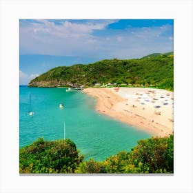 Sardinia Beach Canvas Print