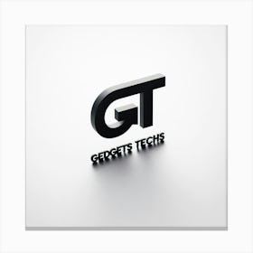 Logo For Gt Tech Canvas Print