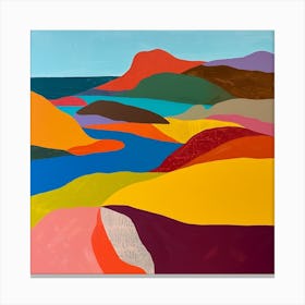Abstract Travel Collection Cape Verde 2 Canvas Print