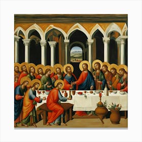 The Wedding At Cana Canvas Print