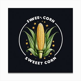 Sweetcorn As A Logo (10) Canvas Print