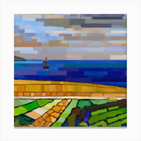 View Of The Sea Canvas Print