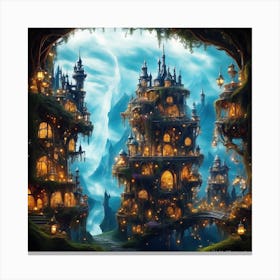 Fairytale Castle Canvas Print