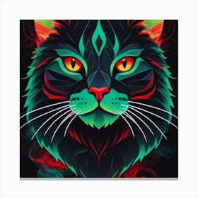 Kitty Cat Beauty Canvas Print