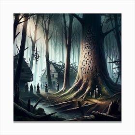 Croatoan Canvas Print