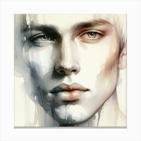 Portrait Of A Man Canvas Print