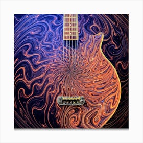 Acoustic Guitar Canvas Print