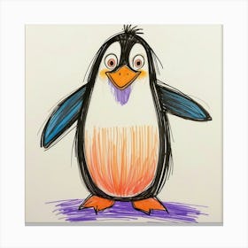 Penguin 18 Canvas Print