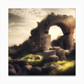 Ancient Ruins 1 Canvas Print