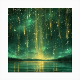 Starry Night Sky Canvas Print