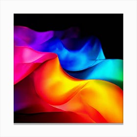 Color Brightness Vibrant Electric Power Gradient Vivid Intense Dynamic Radiant Glowing En (9) Canvas Print
