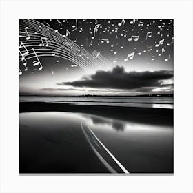 Music Notes 12 Canvas Print