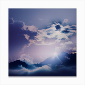 Beautiful Blue Skies Canvas Print