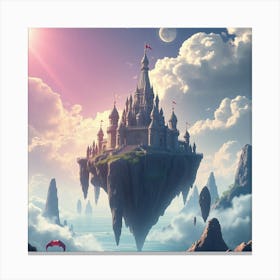 Castle In The Sky 2 Canvas Print