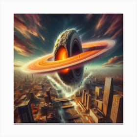 Saturn Canvas Print