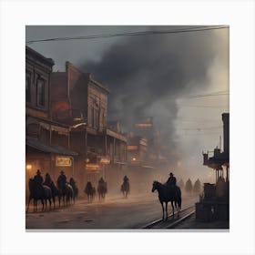 Red Dead Redemption 14 Canvas Print