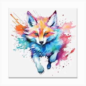 Fox Painting 1 Stampe su tela