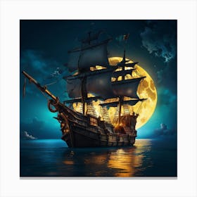 Sloop Canvas Print