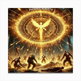 Phoenix Core Reactor Phoenix Rebirth Canvas Print