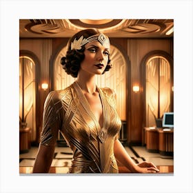 Great Gatsby 77 Canvas Print