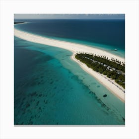 Maldives Island Canvas Print