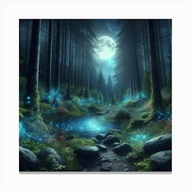 Fairy Forest 1 Canvas Print