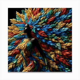 Abstract Painting Canvas Print