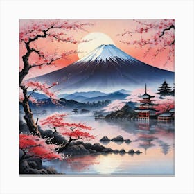 Mt Fuji 2 Canvas Print