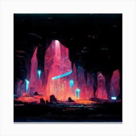 Cyberpunk 4 Canvas Print