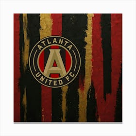 Atlanta United FC Logo Wall Art 9 Canvas Print