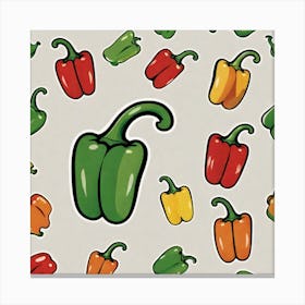 Peppers 2 Canvas Print
