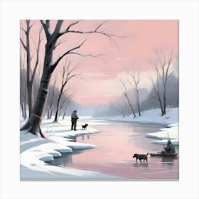 Winter'S Day Canvas Print