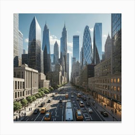 New York City 3 Canvas Print